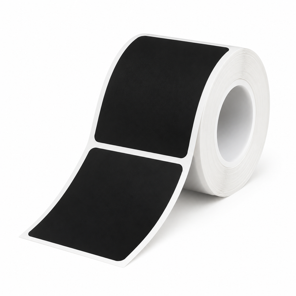 40 × 60 mm Matte Black Thermal Transfer Labels for NIIMBOT M2_H & M3, 115 Labels/Roll