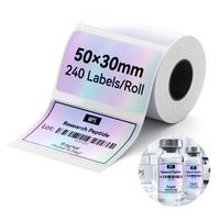 Niimbot M2 Thermal Transfer Replacement Label Rolls (Multi-Size & Colors)