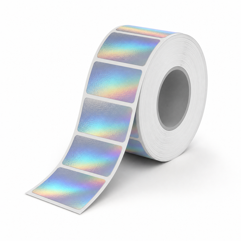 50 × 30 mm Laser Silver Labels for NIIMBOT M2_H & M3, 240 Labels/Roll