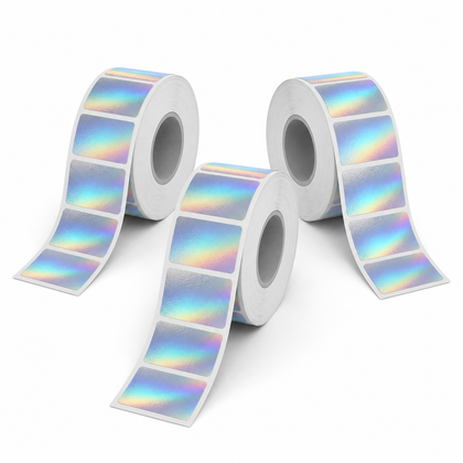 50 × 30 mm Laser Silver Labels for NIIMBOT M2_H & M3, 240 Labels/Roll