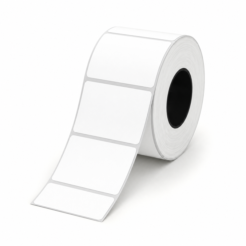 50 × 30 mm White Labels for NIIMBOT M2_H & M3, 225 Labels/Roll