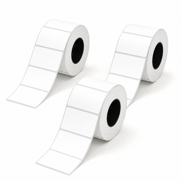 50 × 30 mm White Labels 