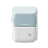 NIIMBOT B1 Pro Label Maker, 300DPI HD Label Printer, Ideal for Photos, Stores, Notes, Study Graphics, Small Business, Built-in a Roll of Label (2 x 1.2 inches-White)