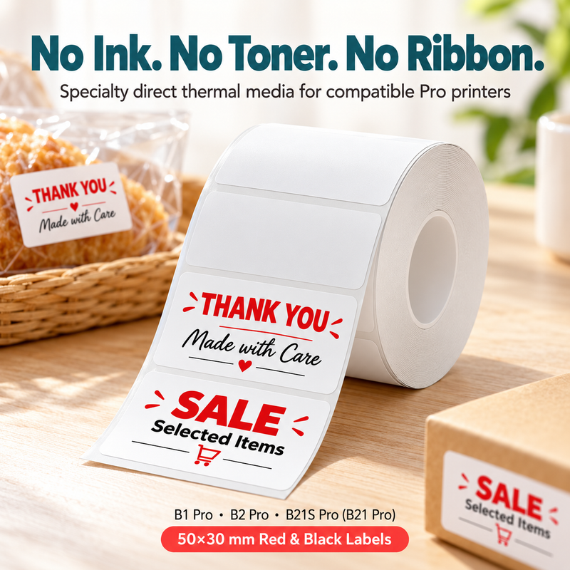 No Ink or Ribbon Required