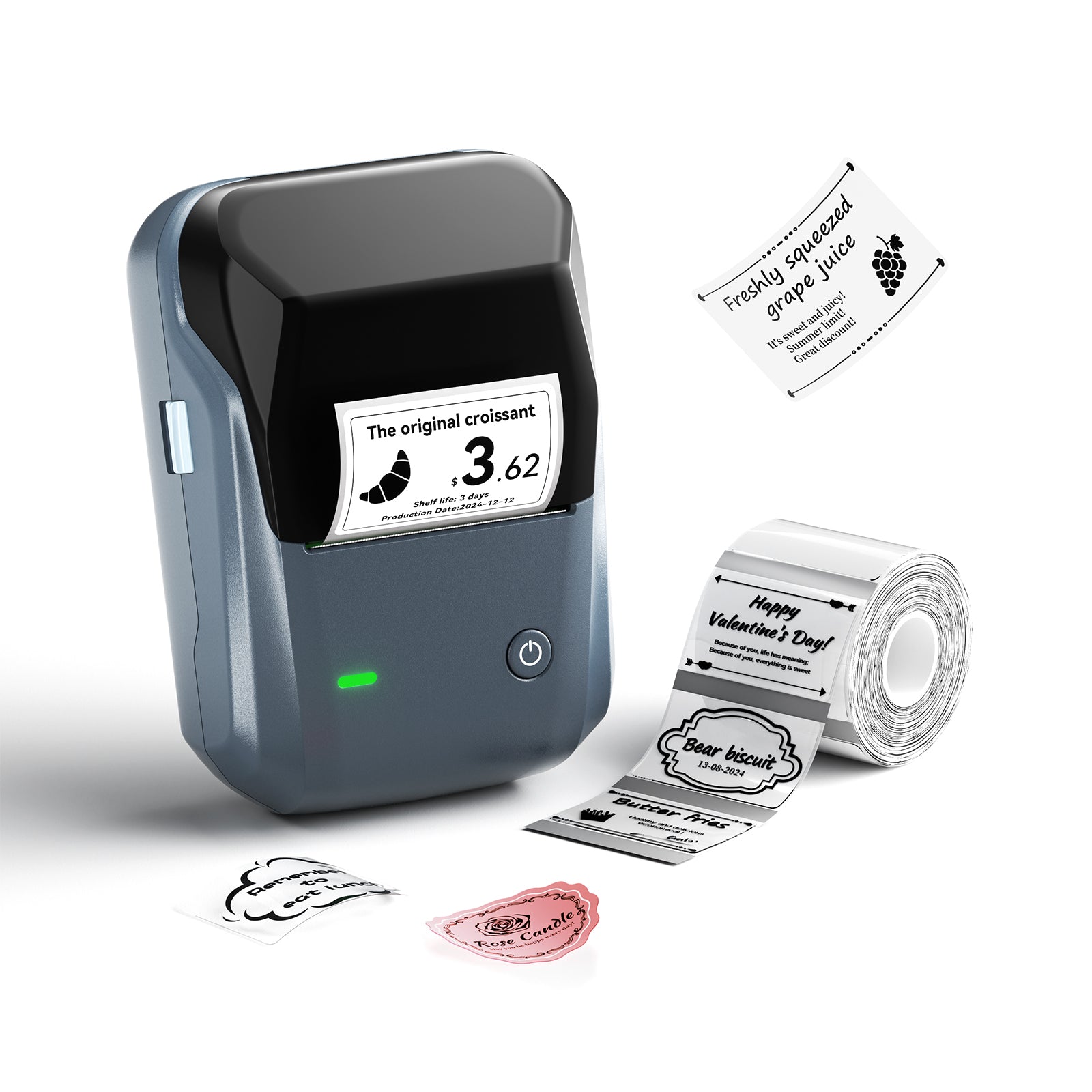 NIIMBOT B1 Smart Wireless Label Maker - 203 DPI Thermal Printer for Home & Small Business