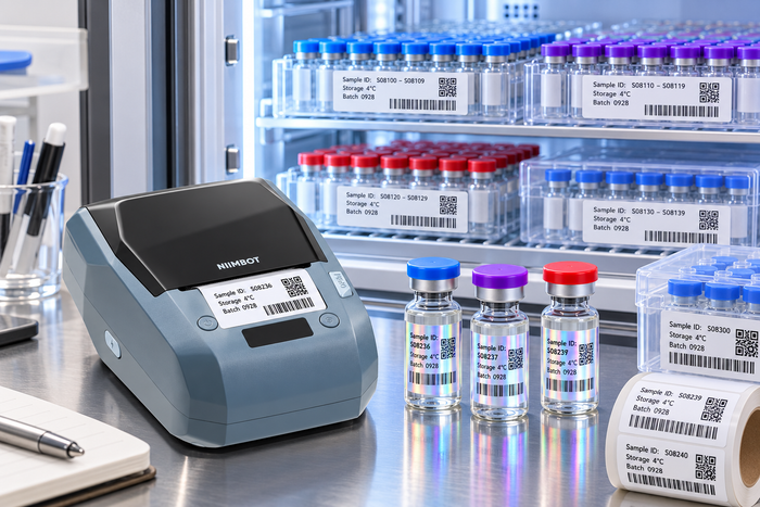 M2_H labels used for organized sample storage