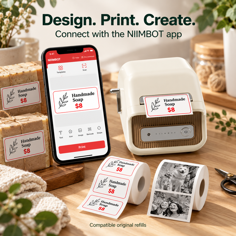 Original NIIMBOT Creative label refill selection