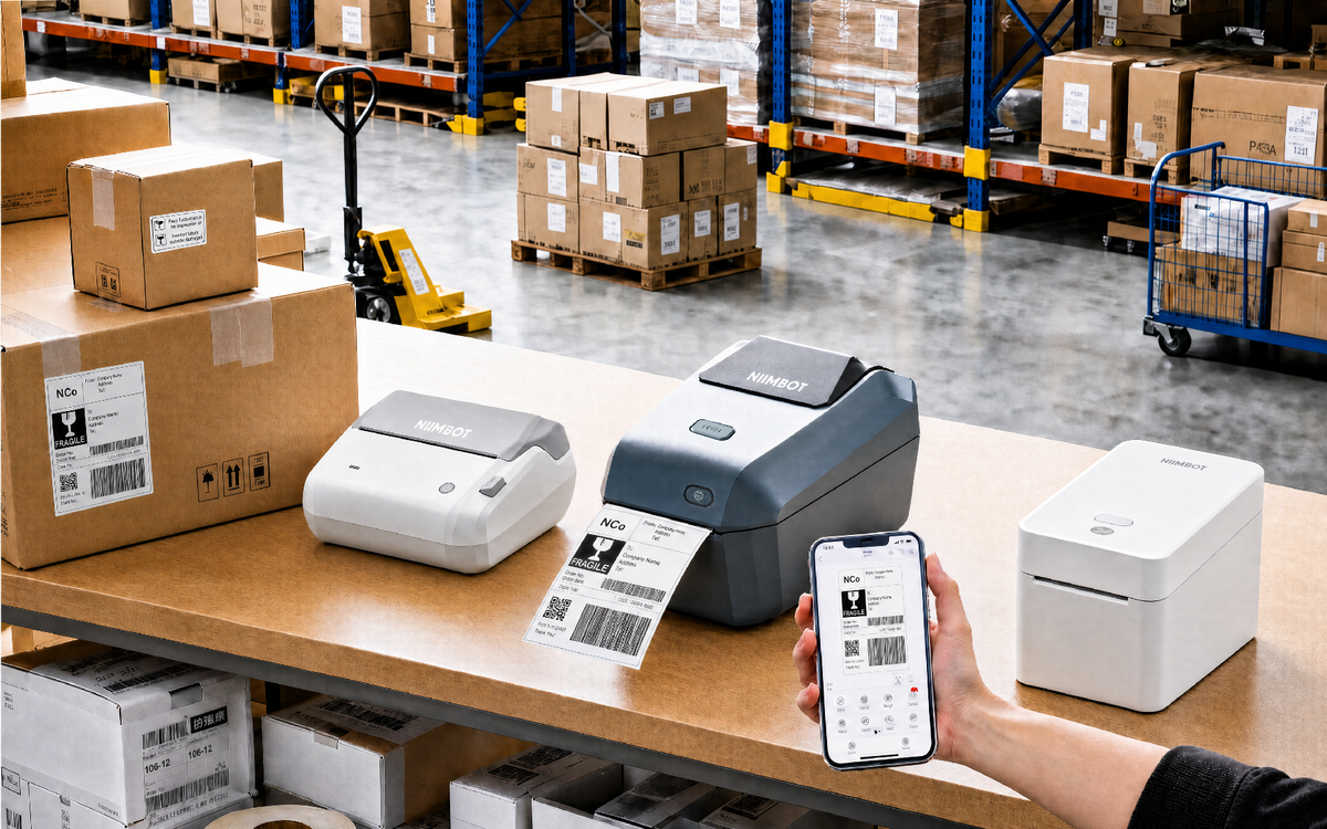 NIIMBOT warehouse label refills