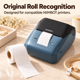 NIIMBOT 24×25+25 mm White Jewelry Labels (2L), B-Series Refills