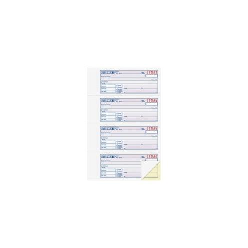 Adams Money/Rent Receipt Book - 200 Sheet(s) - Tape Bound - 2 PartCarbonless Copy - 7 5/8" x 11" Sheet Size - White - 1 Each