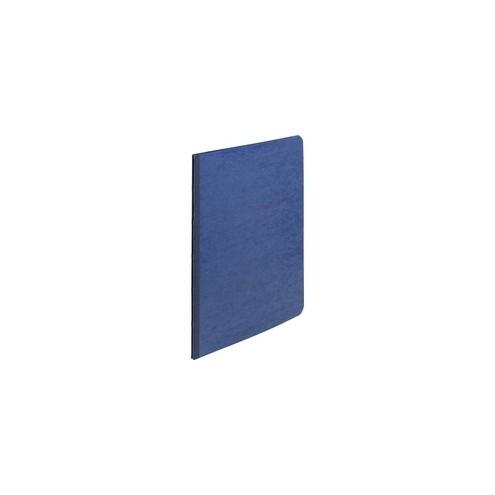 Acco PRESSTEX Side Binding Report Covers - 3" Folder Capacity - Letter - 8 1/2" x 11" Sheet Size - 20 pt. Folder Thickness - Tyvek, Leather - Dark Blue - Recycled - 1 / Each