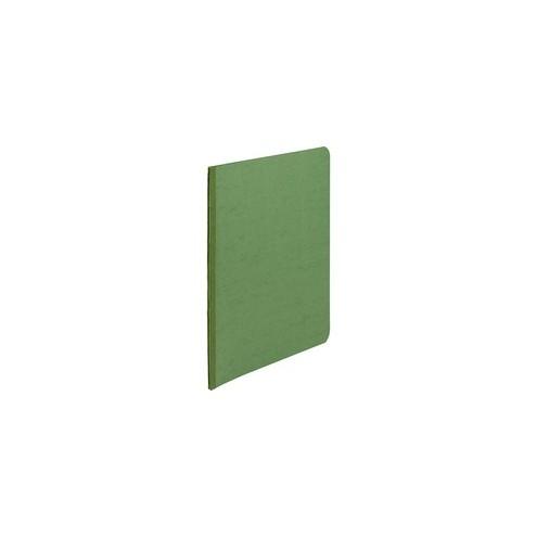 Acco PRESSTEX Side Binding Report Covers - 3" Folder Capacity - Letter - 8 1/2" x 11" Sheet Size - 20 pt. Folder Thickness - Tyvek, Leather - Dark Green - Recycled - 1 / Each