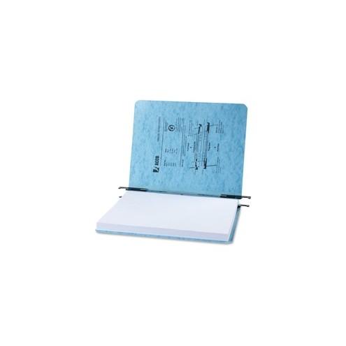 Acco PRESSTEX Hanging Report Covers - 2" Folder Capacity - Letter - 8 1/2" x 11" Sheet Size - 20 pt. Folder Thickness - Presstex - Light Blue - Recycled - 5 / Pack