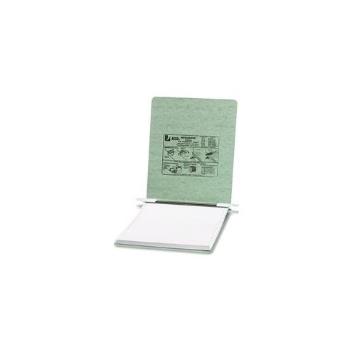 Acco PRESSTEX Unburst Sheet Covers - 6" Binder Capacity - 9 1/2" x 11" Sheet Size - Light Green - Recycled - Retractable Filing Hooks, Hanging System, Moisture Resistant, Water Resistant - 1 / Each