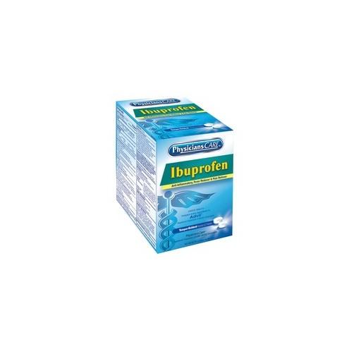 PhysiciansCare St. Vincent Brand Ibuprofen Single Packets - For Headache, Muscular Pain, Toothache, Arthritis, Backache, Menstrual Cramp - 50 / Box