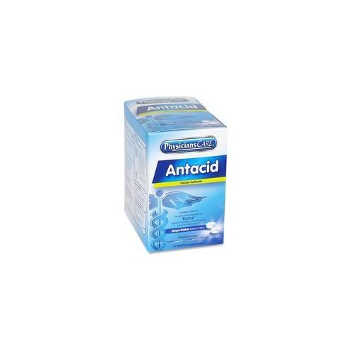 PhysiciansCare Antacid Medication Tablets - For Heartburn, Indigestion - 50 / Box