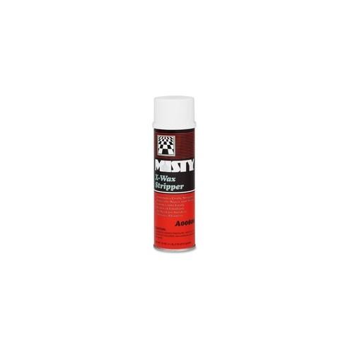 MISTY X-Wax Stripper - Foam Spray - Alcohol Scent - 1 Carton - White