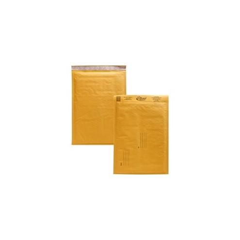 Alliance Rubber Kraft Bubble Mailers - Bubble - #4 - 9 1/2" Width x 14 1/2" Length - Peel & Seal - Paper - 25 / Carton - Kraft