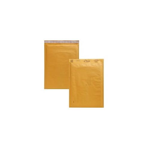 Alliance Rubber Kraft Bubble Mailers - Bubble - #5 - 10 1/2" Width x 16" Length - Peel & Seal - Paper - 25 / Carton - Kraft