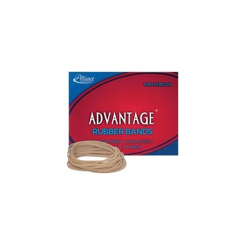 Alliance Rubber 26189 Advantage Rubber Bands - Size #18 - Approx. 370 Bands - 3" x 1/16" - Natural Crepe - 1/4 lb Box