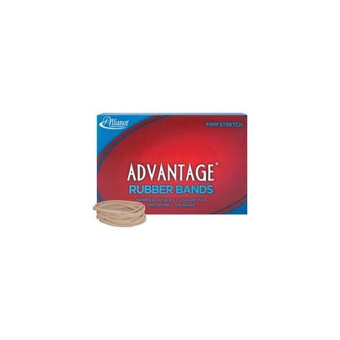 Alliance Rubber 26325 Advantage Rubber Bands - Size #32 - Approx. 700 Bands - 3" x 1/8" - Natural Crepe - 1 lb Box