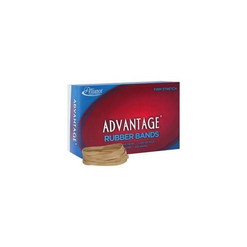 Alliance Rubber 26645 Advantage Rubber Bands - Size #64 - Approx. 320 Bands - 3 1/2" x 1/4" - Natural Crepe - 1 lb Box