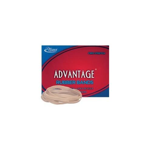 Alliance Rubber 26649 Advantage Rubber Bands - Size #64 - Approx. 80 Bands - 3 1/2" x 1/4" - Natural Crepe - 1/4 lb Box