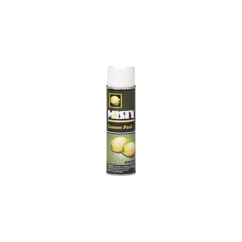 MISTY Handheld Scented Dry Deodorizer - Spray - 10 fl oz (0.3 quart) - Lemon - 12 / Carton - Odor Neutralizer, Ozone-safe