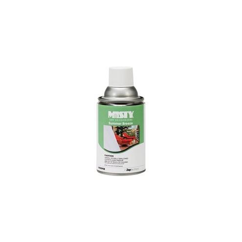 Amrep Summer Breeze Air Dispenser Refill - Aerosol - 6000 ft³ - 7 oz - Summer Breeze - 12 / Carton - Odor Neutralizer