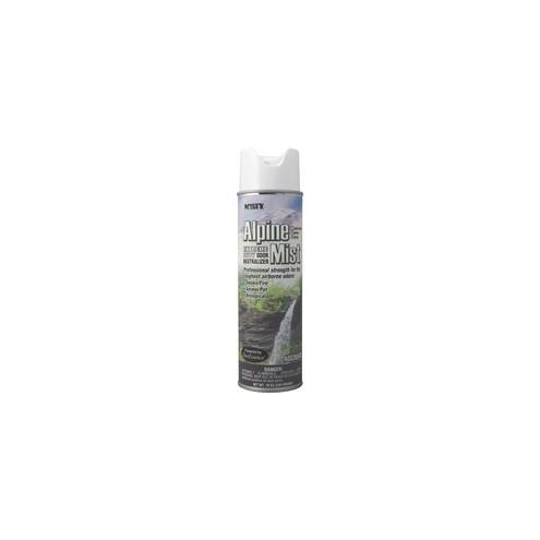 MISTY Alpine Mist Extreme Odor Neutralizer - Spray - 10 fl oz (0.3 quart) - 12 / Carton