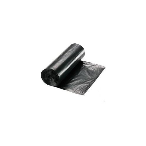 Allstate Plastics Economy Trash Liner - 10 gal - 24" Width x 23" Length x 0.45 mil (11 Micron) Thickness - Low Density - Black - Polyethylene, Resin - 500/Carton - Office, Industrial