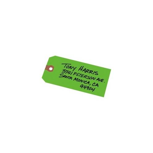 Avery Shipping Tags - Unstrung - 4.75" Length x 2.37" Width - Rectangular - 1000 / Box - Green