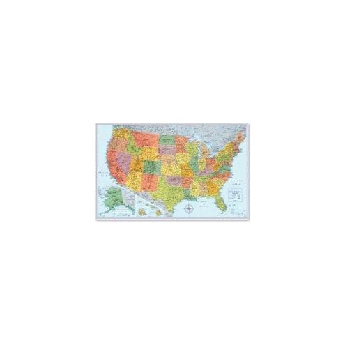 Rand McNally U.S. Wall Map - 32" Width x 50" Height