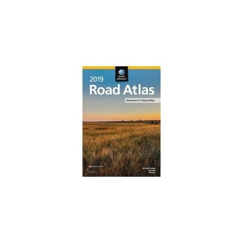 Rand McNally North American Road Atlas Printed Book - Book