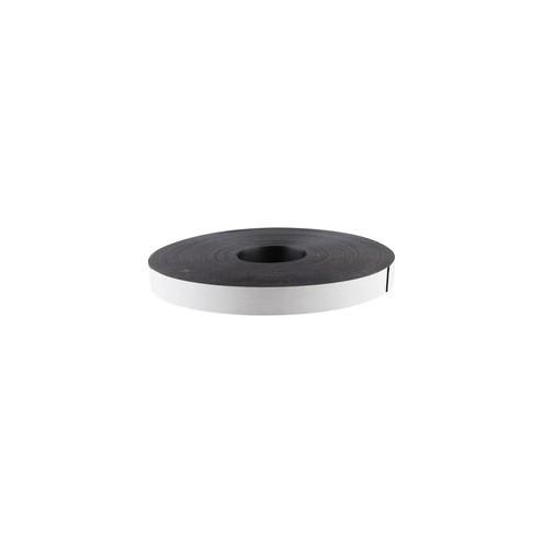 Zeus Magnetic Tape - 33.33 yd Length x 1" Width - Magnet - Adhesive Backing - Black