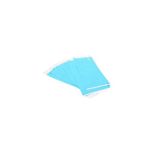 SICURIX Standard Dupont Tyvek Security Wristband - 100 / Pack - 10" Height x 0.8" Width Length - Blue - Tyvek