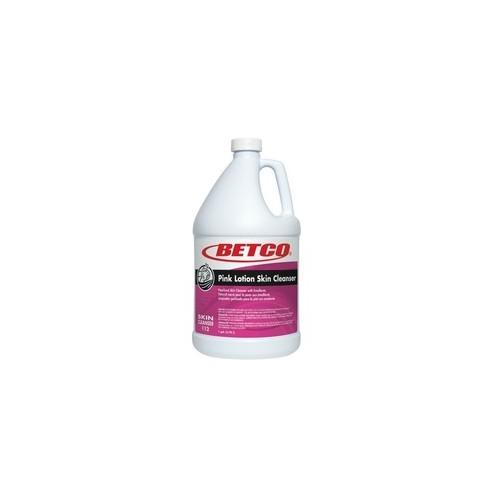 Betco Pink Lotion Skin Cleanser - Lotion - 1 gal - Clean Bouquet - Applicable on Hand - pH Balanced, Moisturising, Non-irritating - 4 / Carton