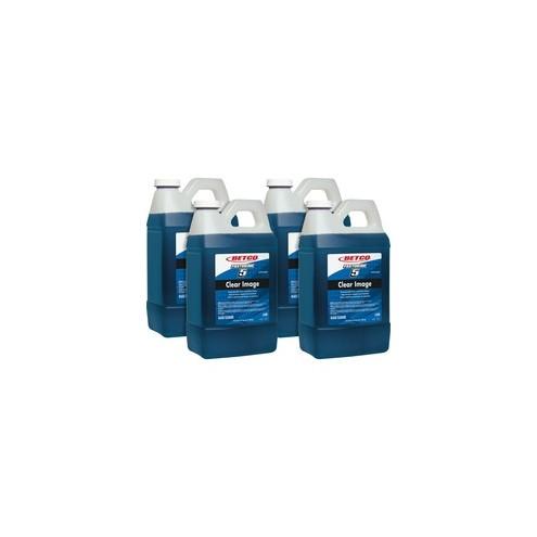 Betco Deep Blue Glass Cleaner - Concentrate Liquid - 67.6 fl oz (2.1 quart) - 4 / Carton - Blue