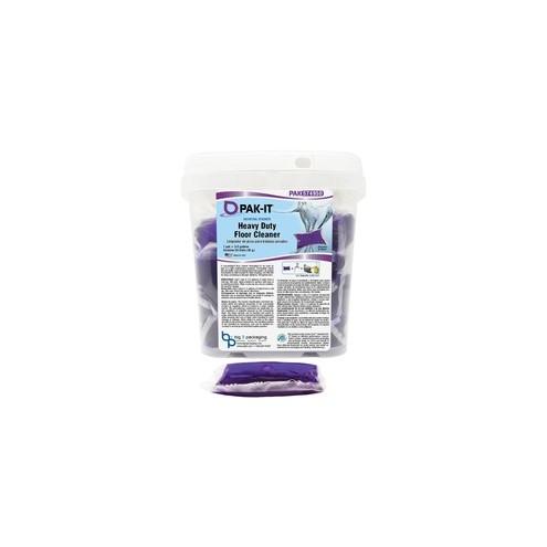 Big 3 Packaging Pak-It Heavy Duty Floor Cleaner - 32000 fl oz (1000 quart) - Ocean Scent - 50 / Each - Purple