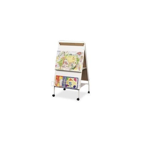 MooreCo Baby Folding Wheasel Mobile Easel - 29.8" (2.5 ft) Width x 43" (3.6 ft) Height - Rectangle - 1 Each