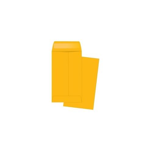 Business Source Little Coin No. 5-1/2 Kraft Envelopes - Coin - #5-1/2 - 3 1/8" Width x 5 1/2" Length - 20 lb - Gummed - Kraft - 500 / Box - Brown Kraft