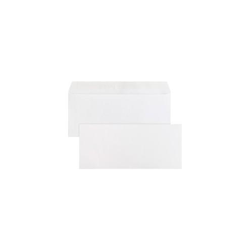 Business Source Plain Peel/Seal Business Envelopes - Business - #10 - 9 1/2" Width x 4 1/8" Length - 24 lb - Peel & Seal - Wove - 500 / Box - White