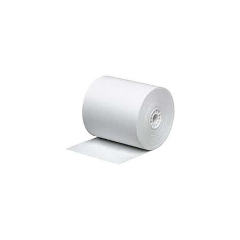 Business Source Bond Paper - 2 1/4" x 150 ft - 3 / Pack - White