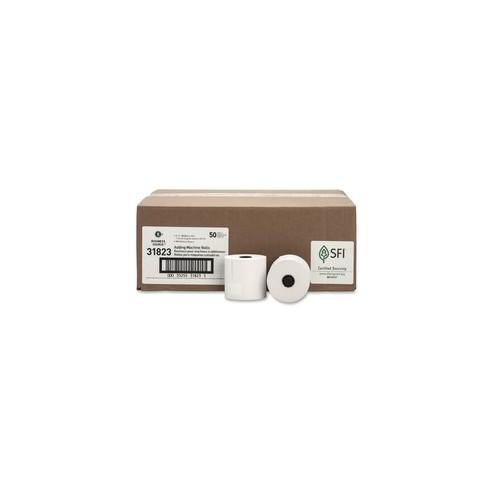 Business Source Bond Paper - 2 3/4" x 165 ft - 50 / Carton - White