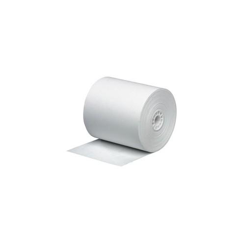 Business Source Bond Paper - 3" x 165 ft - 12 / Pack - White