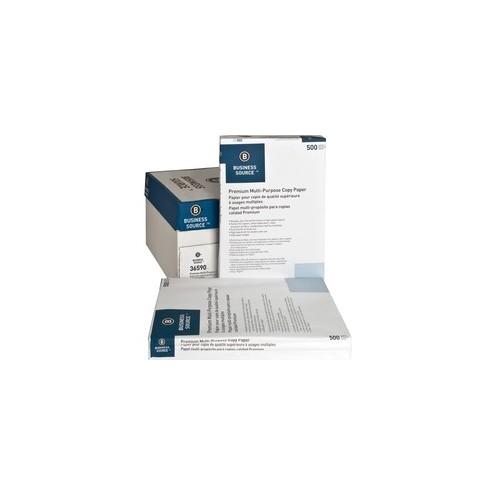 Business Source Premium Multipurpose Copy Paper - Ledger/Tabloid - 11" x 17" - 20 lb Basis Weight - 2500 / Carton - White