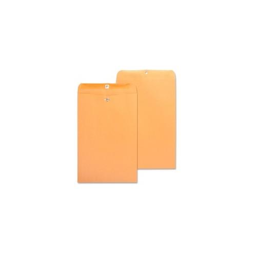 Business Source Heavy-duty Clasp Envelopes - Clasp - #98 - 10" Width x 15" Length - 28 lb - Clasp - Kraft - 100 / Box - Kraft