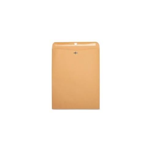 Business Source Heavy-duty Clasp Envelopes - Clasp - #110 - 12" Width x 15 1/2" Length - 28 lb - Clasp - Kraft - 100 / Box - Kraft