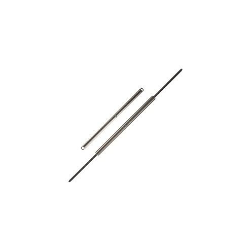 Business Source Complete 8-1/2" Prong Fastener Set - for Paper - Corrosion Resistant - 50 / Box - Silver - Steel
