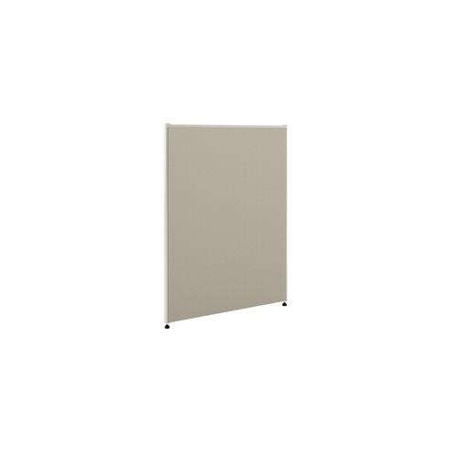 HON Verse Panel, 30"W x 42"H - 30" Width x 42" Height - Steel Frame - Gray